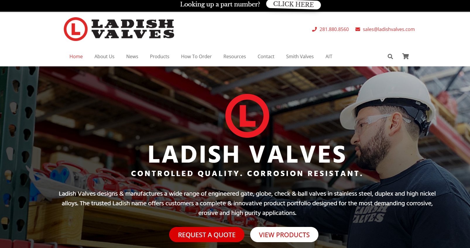 Ladish Company Overview Banner