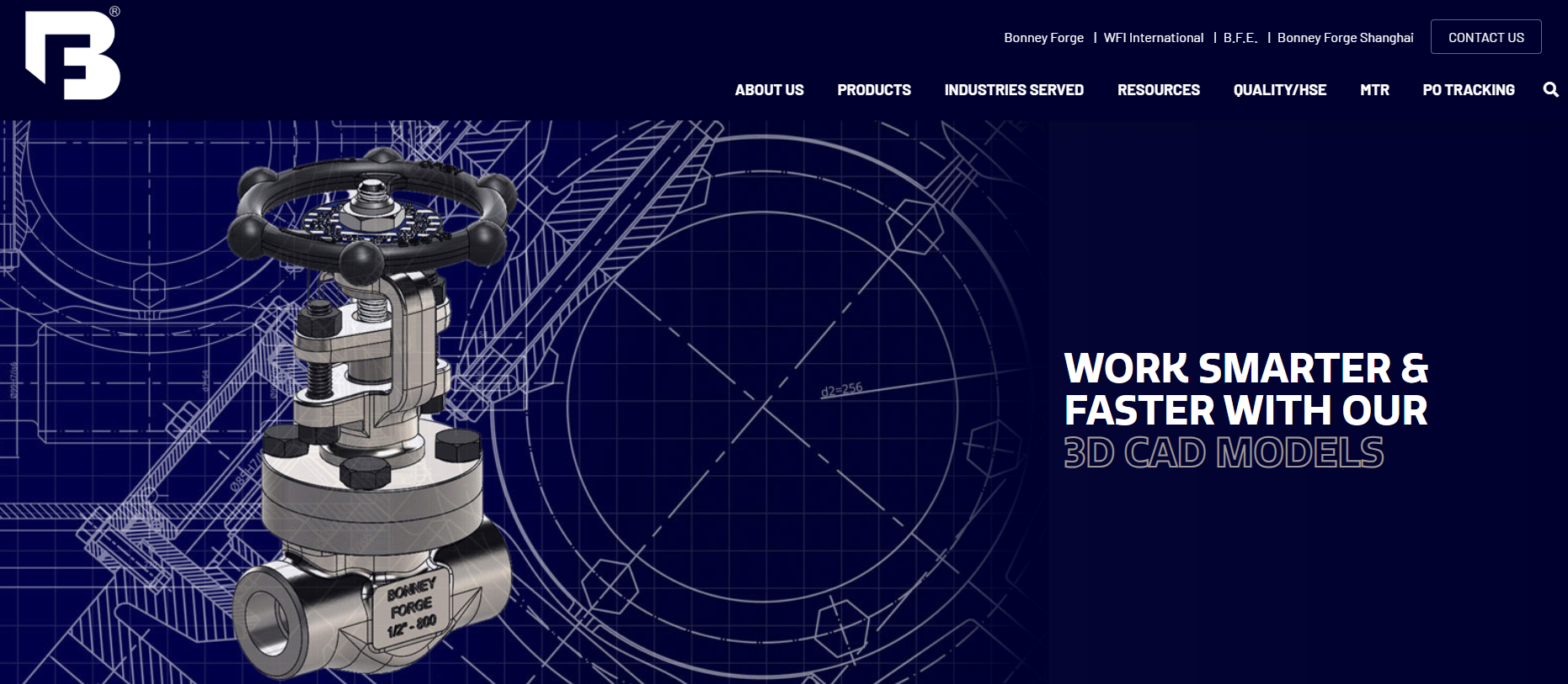 Bonney Forge Corporation Company Overview Banner